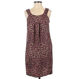 𝅺MICHAEL Michael Kors Silk Leopard Print Dress Size 4